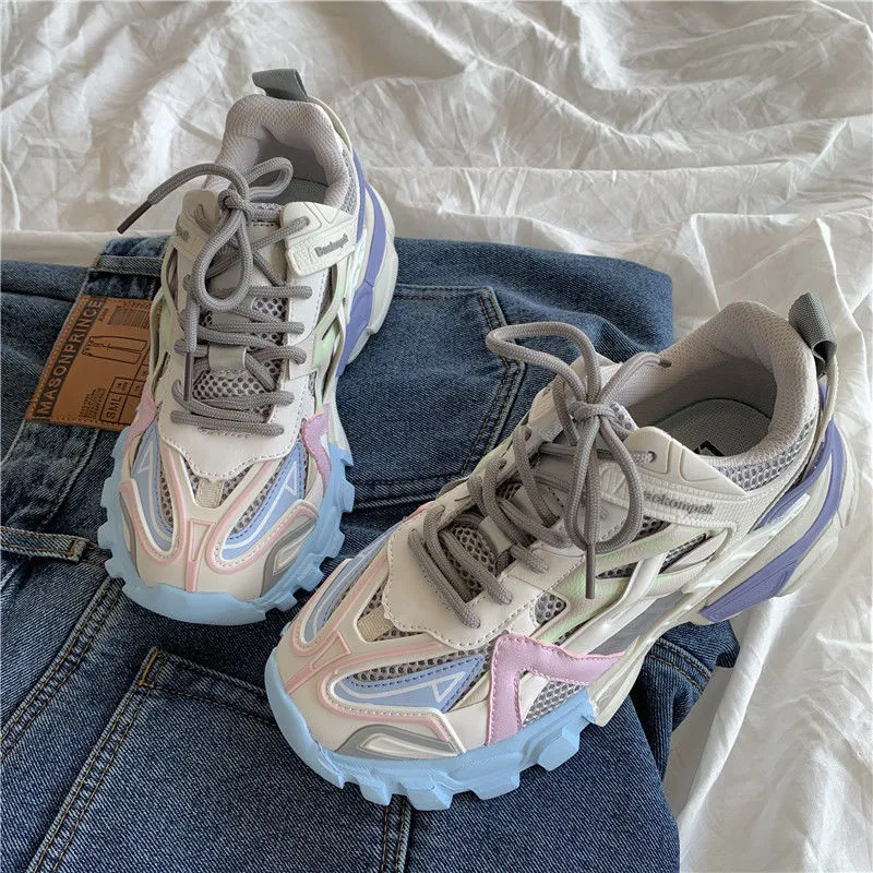 Chunky Sneakers women Spring Summer Shoes