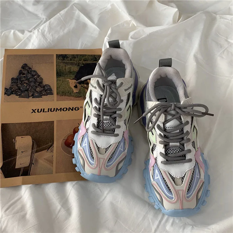 Chunky Sneakers women Spring Summer Shoes