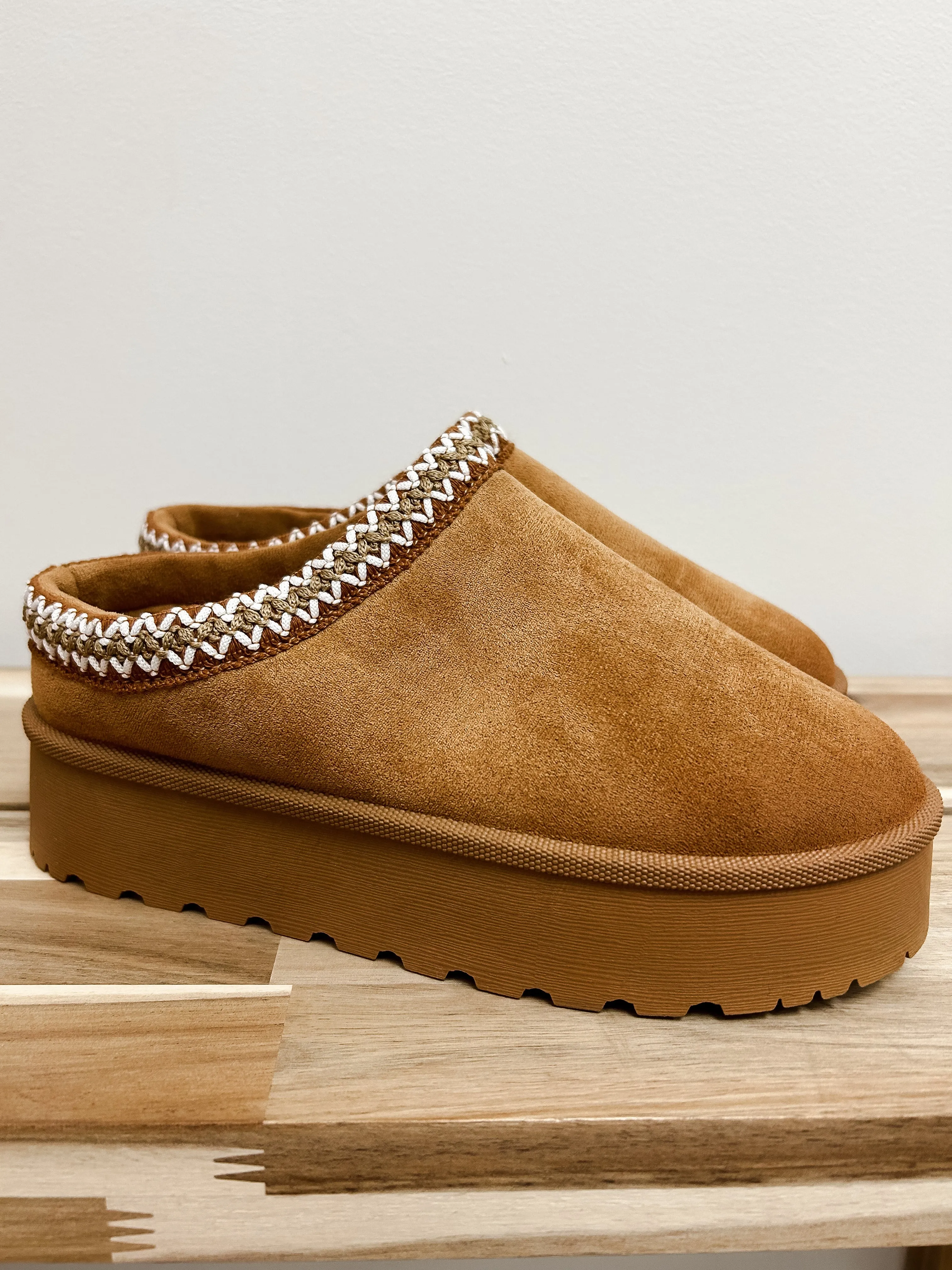Cloud Tan Slipper
