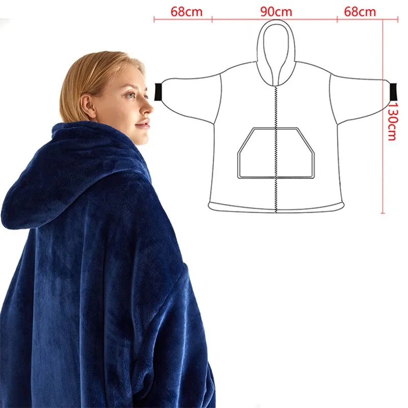 Comfort Oversized Blanket Hoodie