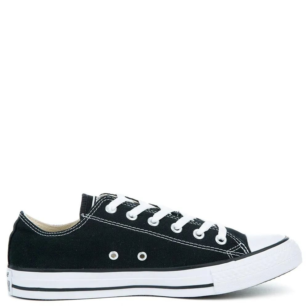 Converse Unisex: Chuck Taylor Lowtop Black Canvas Sneaker