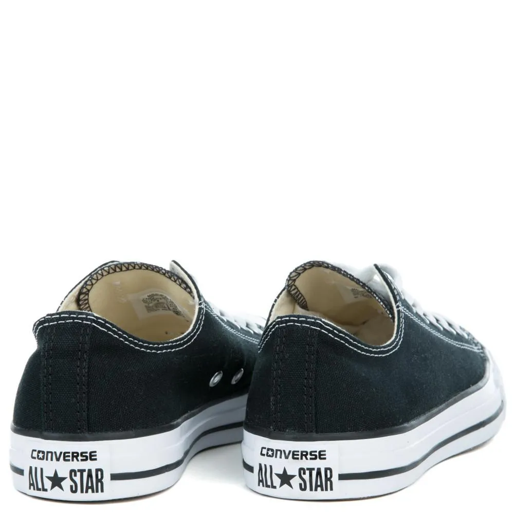 Converse Unisex: Chuck Taylor Lowtop Black Canvas Sneaker