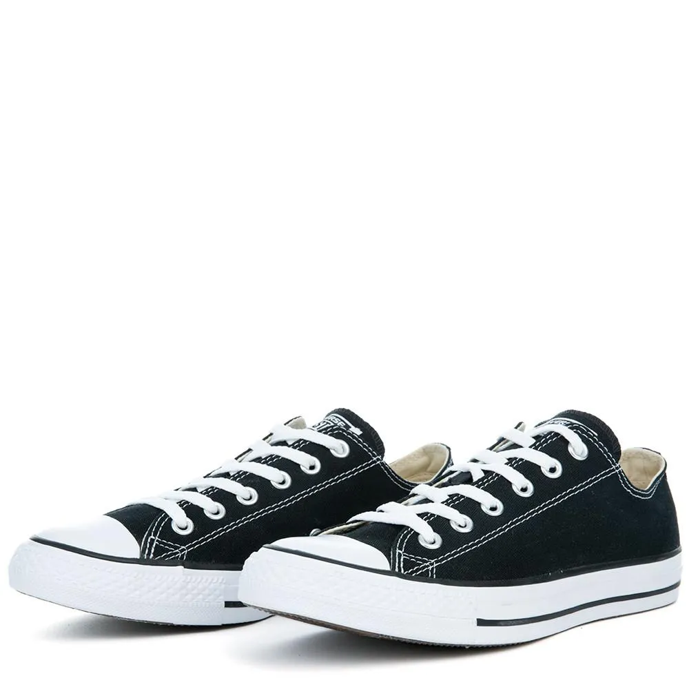 Converse Unisex: Chuck Taylor Lowtop Black Canvas Sneaker
