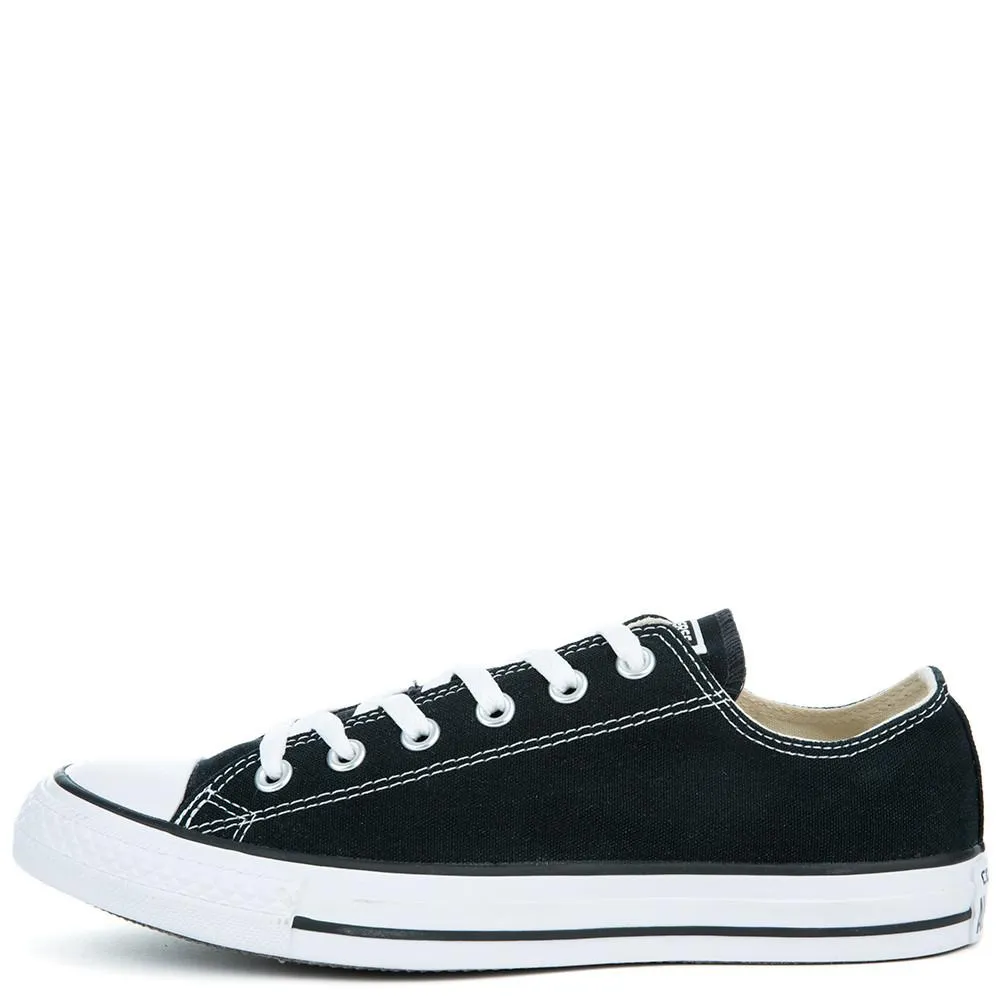 Converse Unisex: Chuck Taylor Lowtop Black Canvas Sneaker