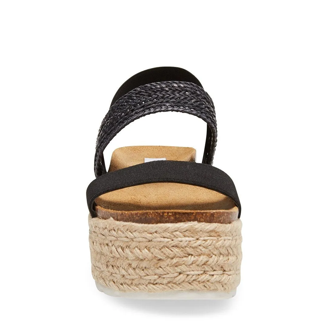 Cork Jute Flat Form Sandal
