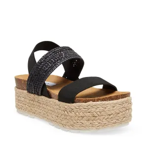 Cork Jute Flat Form Sandal
