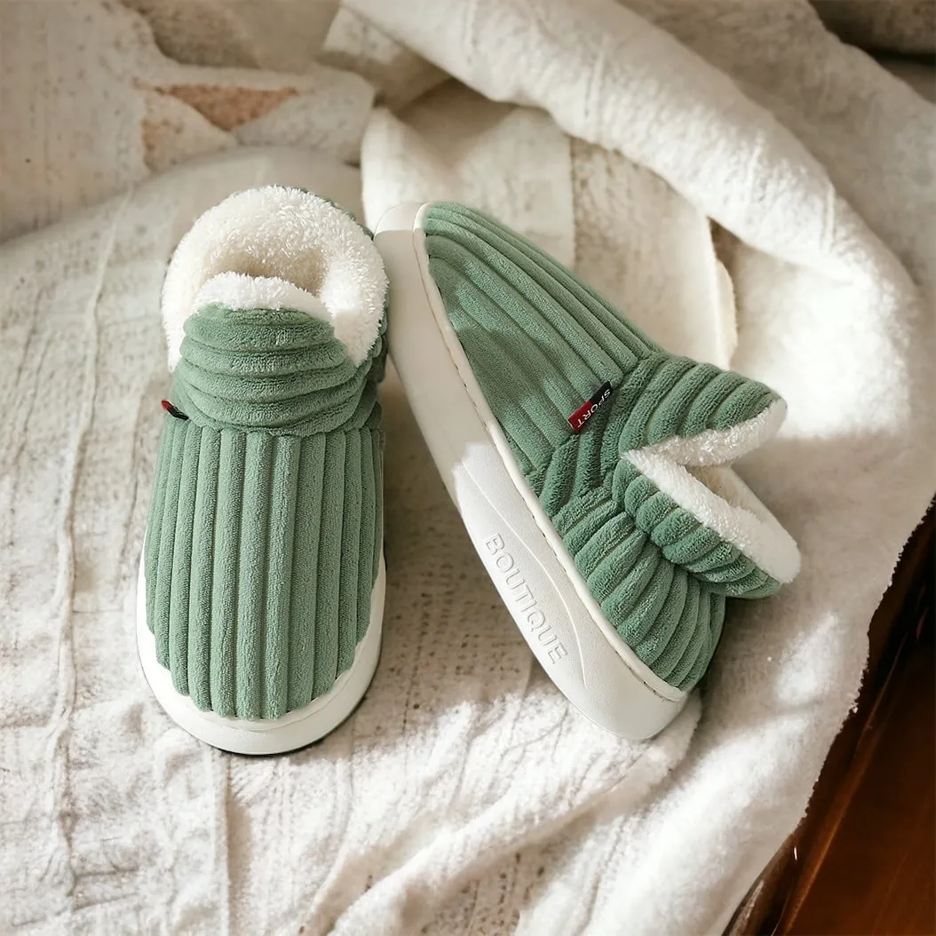 COZYCOMFORT™ THERAPEUTIC FLUFFY FLEECE WINTER SLIPPERS | 1   1 FREE!