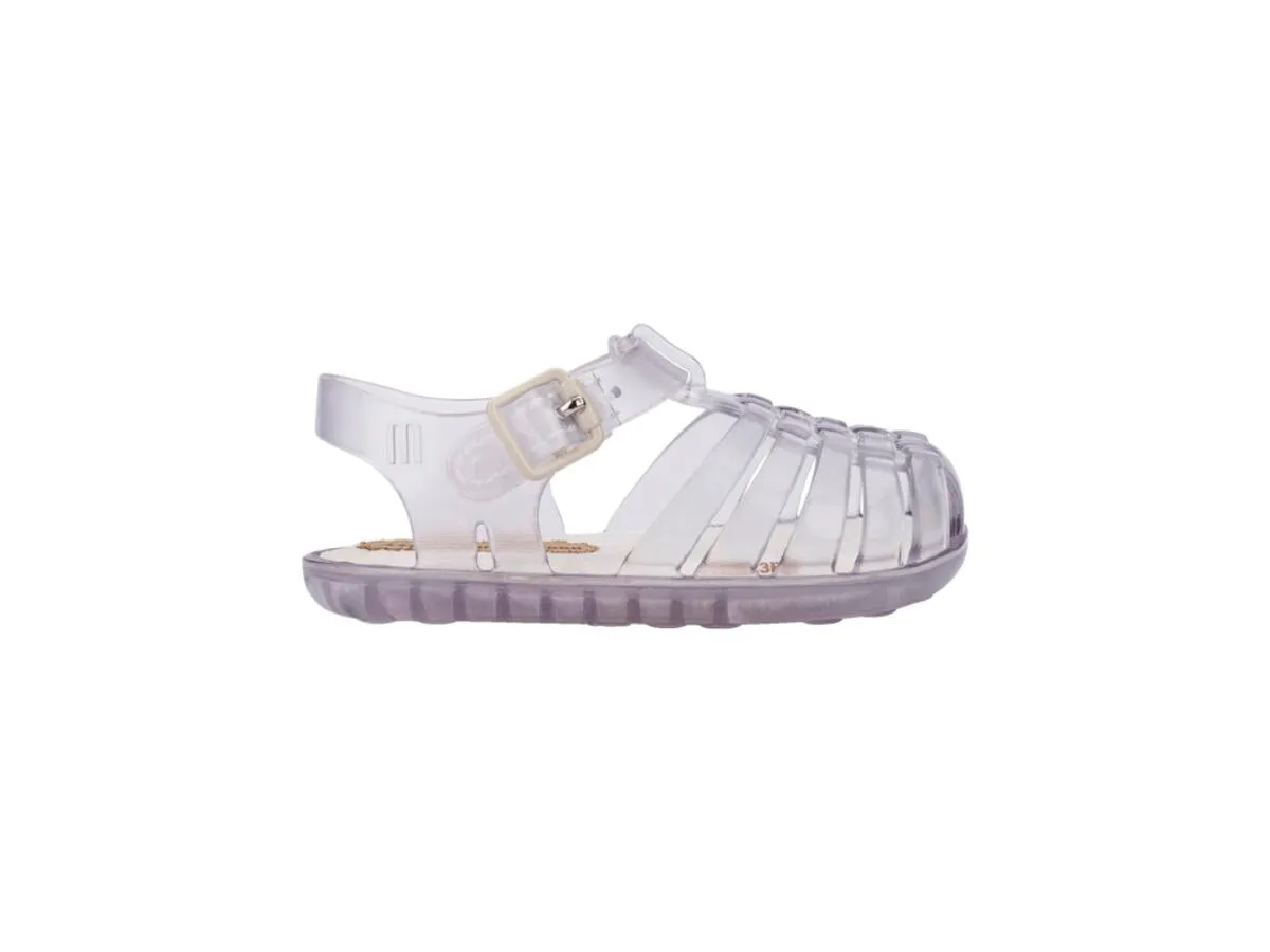 Crystal Clear Woven Jelly Sandals
