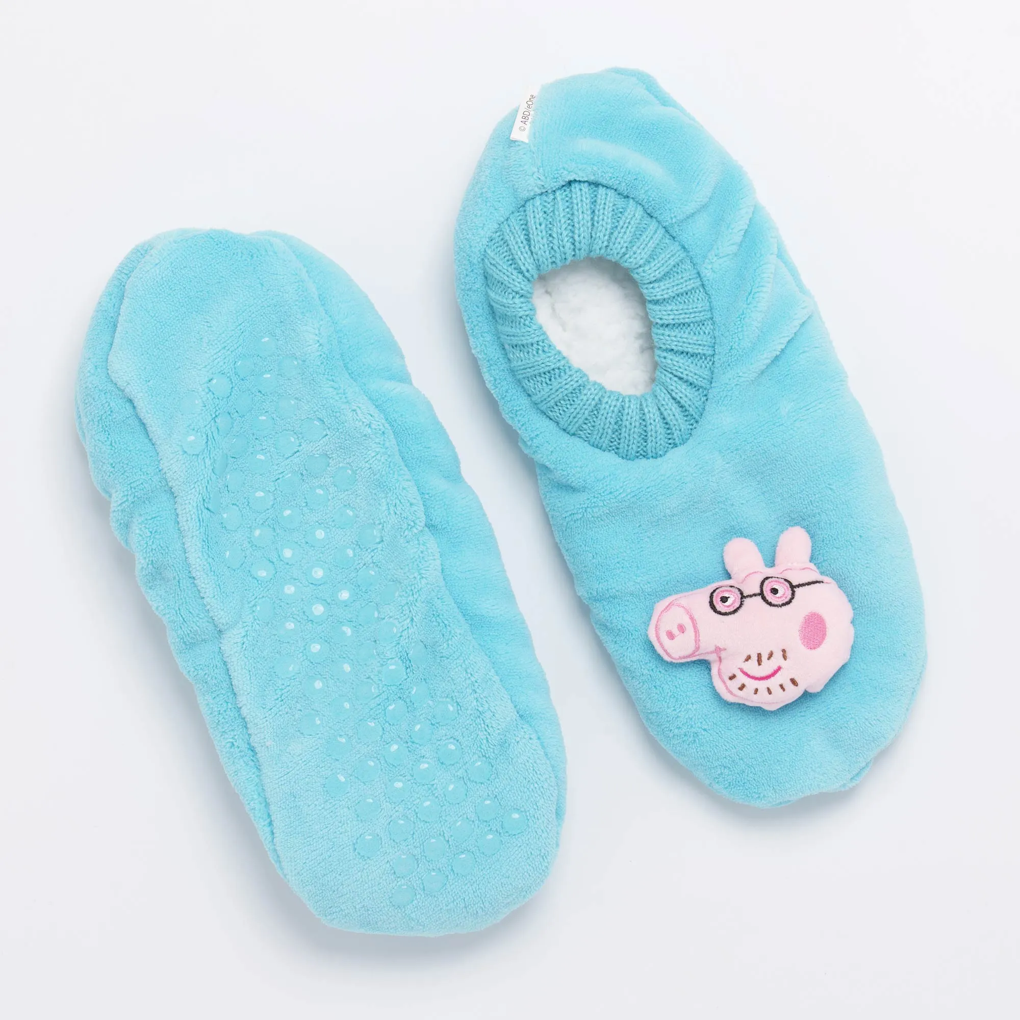 Daddy Pig Slipper Socks