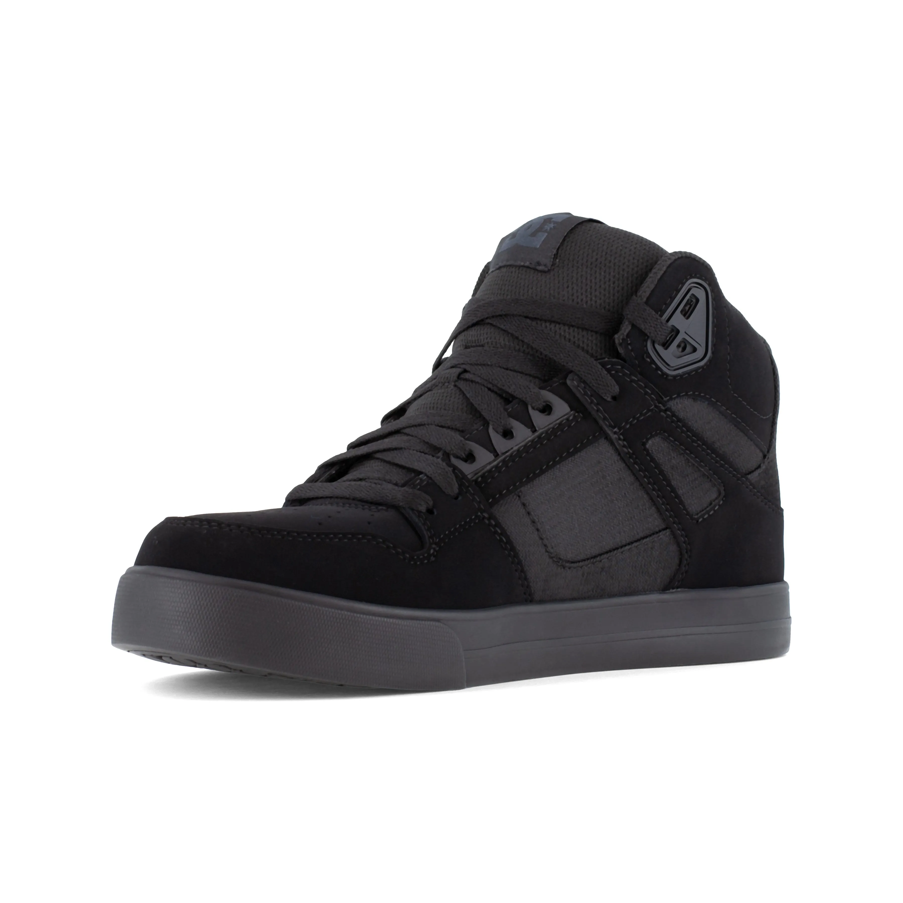 DC Men's Pure Comp Toe High-Top Work Shoe - Black - DC60206