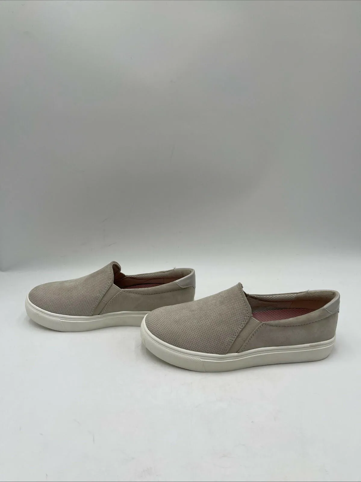 Dr. Scholl's Women's Nova Slip-On Sneakers Beige Size 6.5W