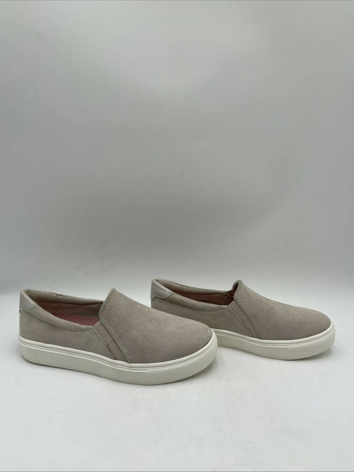 Dr. Scholl's Women's Nova Slip-On Sneakers Beige Size 6.5W