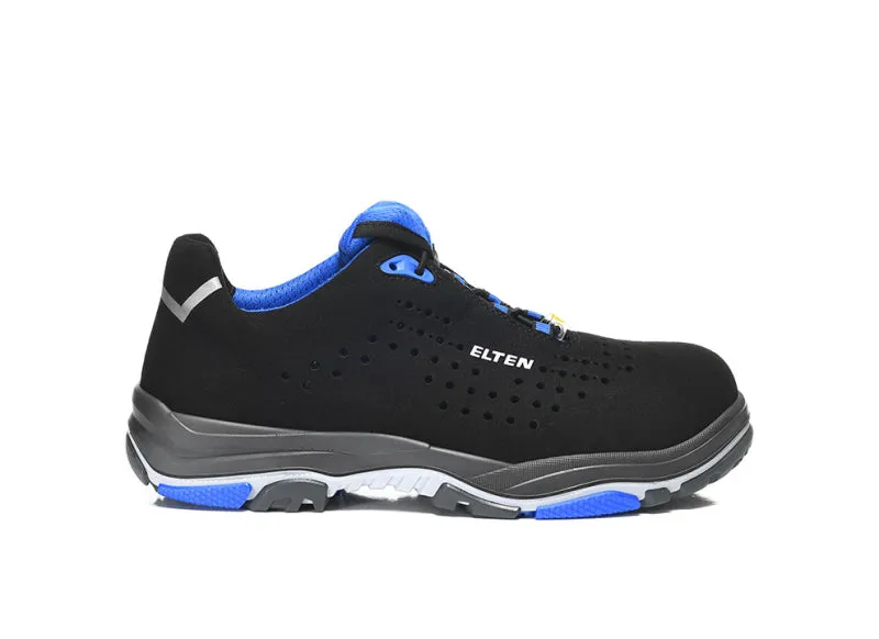 Elten Impulse EA Low 7271503 S1 Type 3 Zwart/Blauw