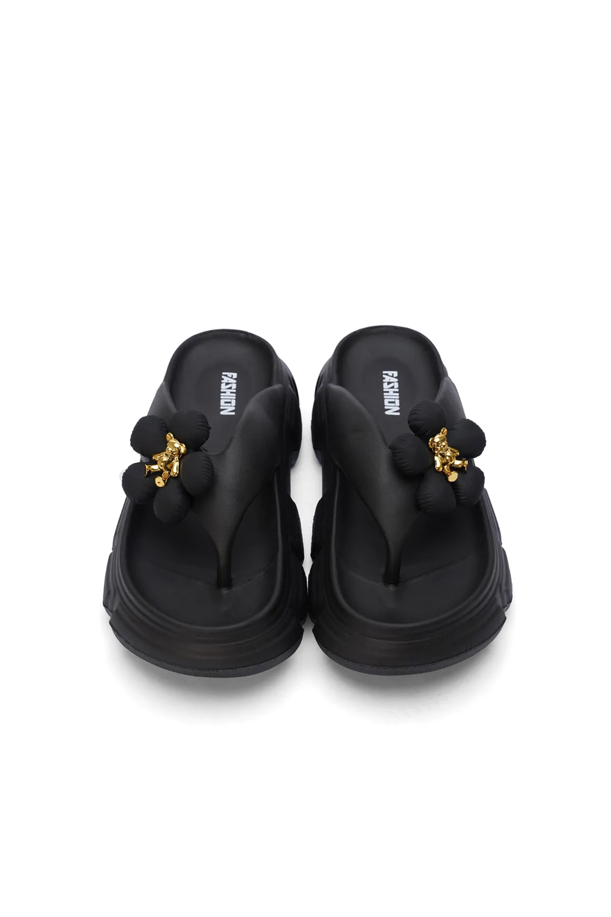EVR Sole Fashion Flower Slipper For Women