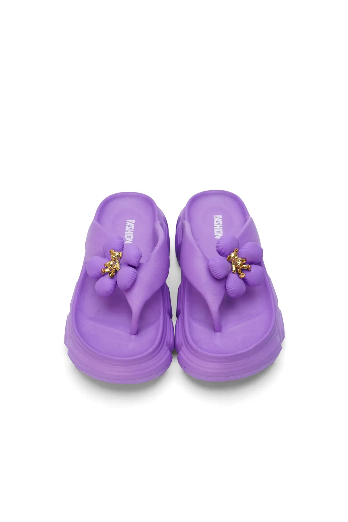 EVR Sole Fashion Flower Slipper For Women