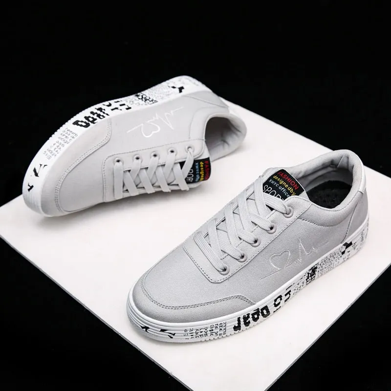 Fashion Women Vulcanized Shoes Sneakers Ladies Lace-up