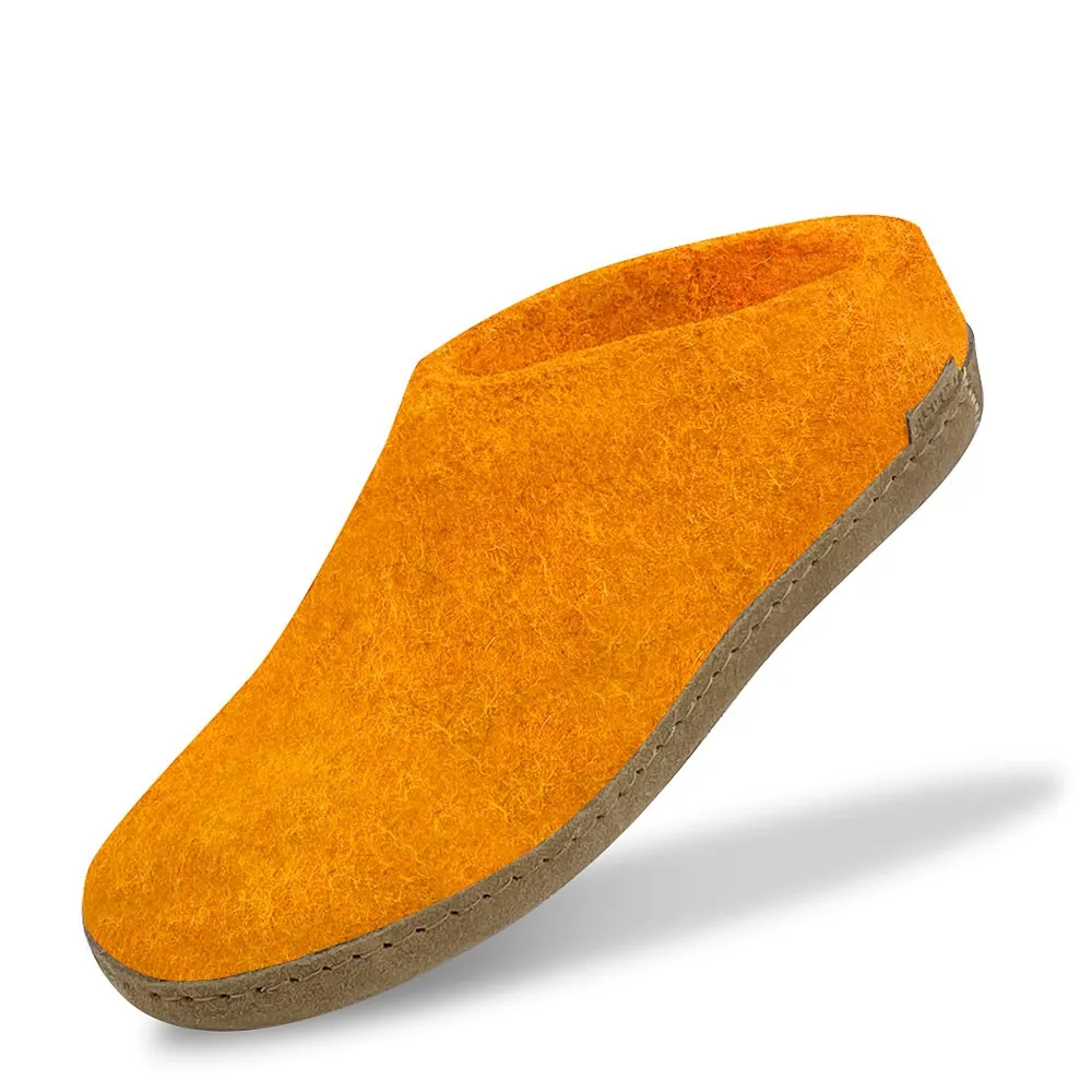 Felt Mule - Orange