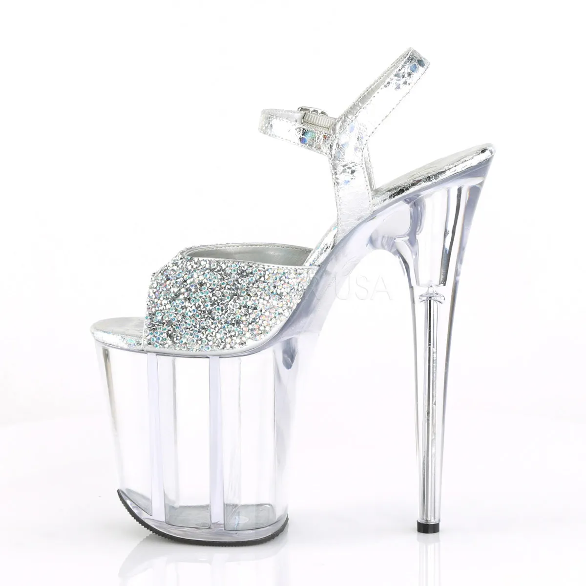FLAMINGO-809RS  Silver Hologram Pu-Multi-RS/clr