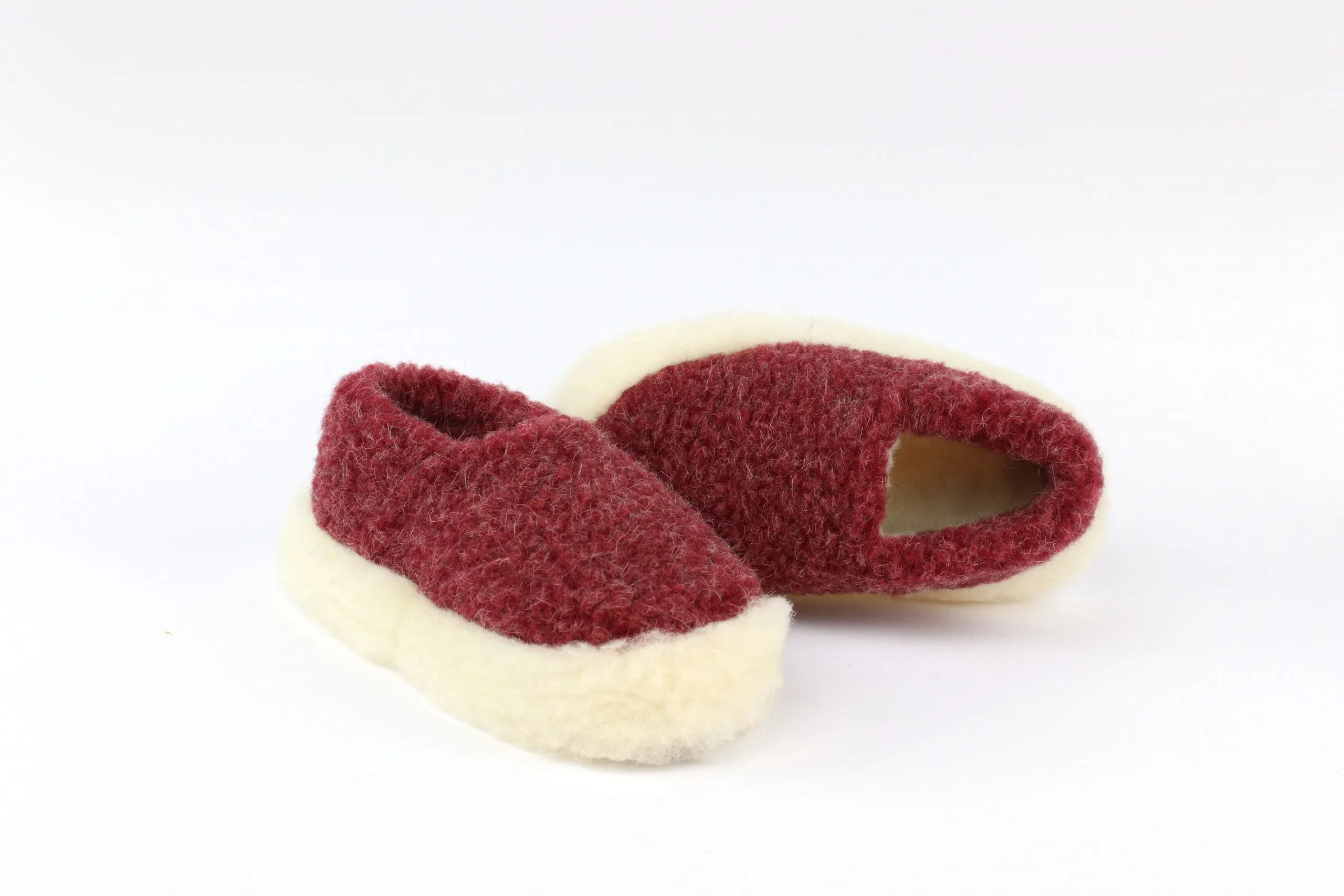 Full Slipper - Dark Red