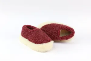 Full Slipper - Dark Red