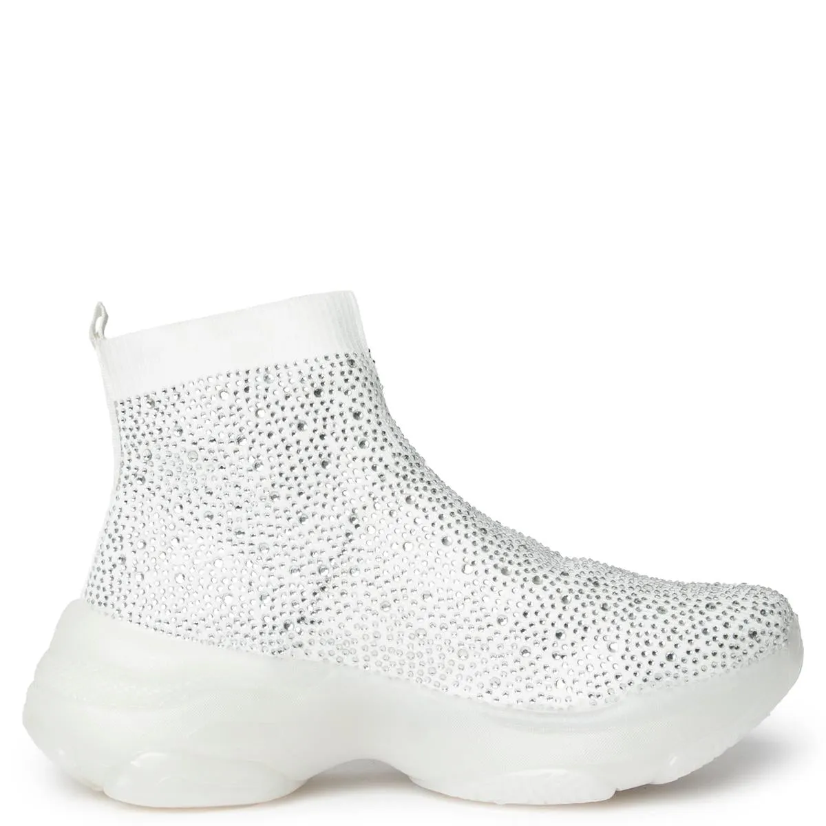 Genova-2 Rhinestone Sock Sneaker