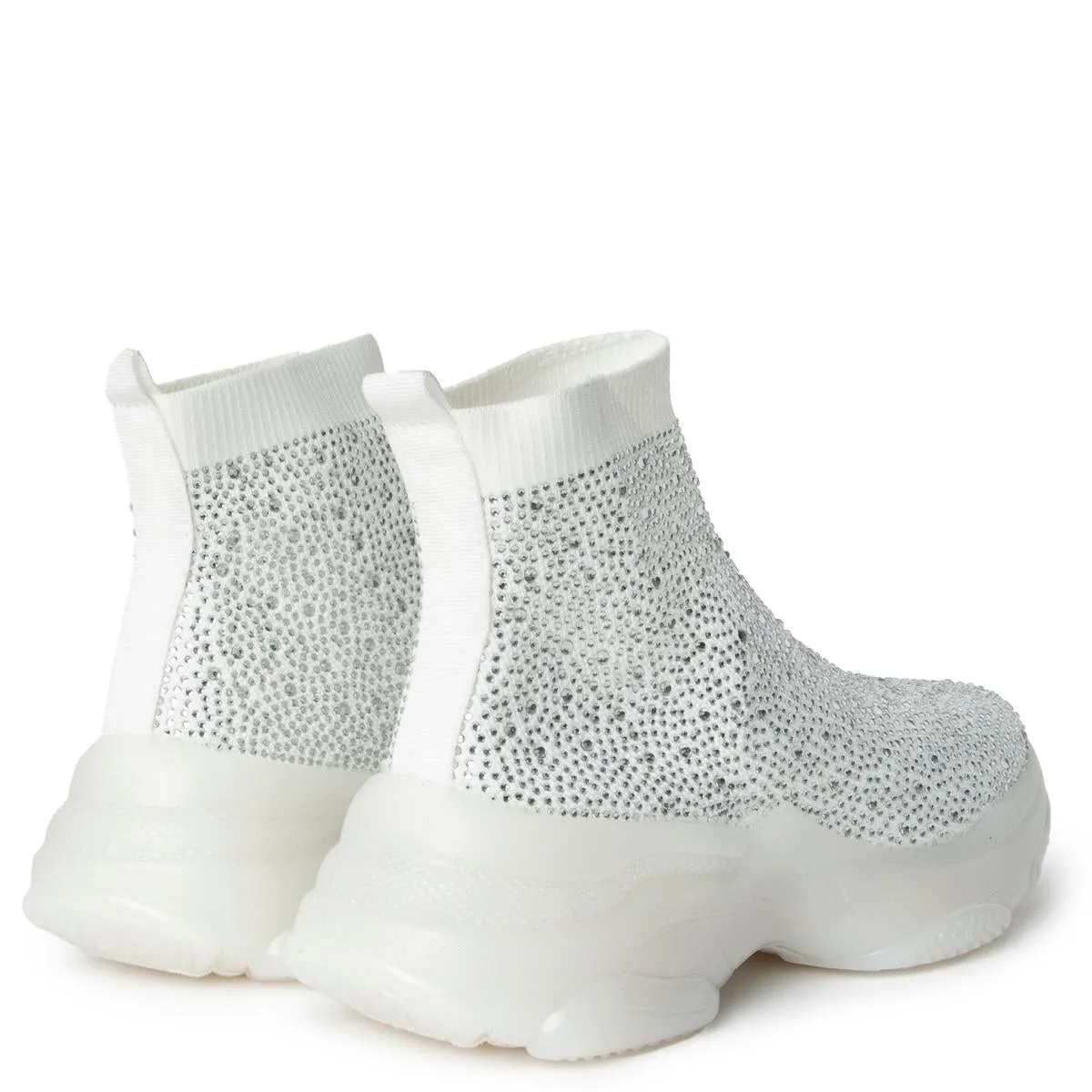 Genova-2 Rhinestone Sock Sneaker