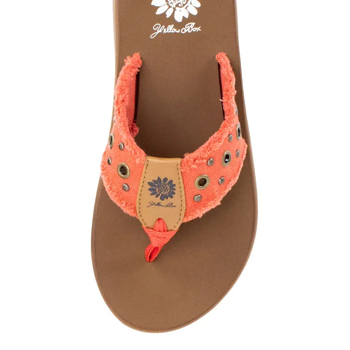 Glendora Sandal In Coral
