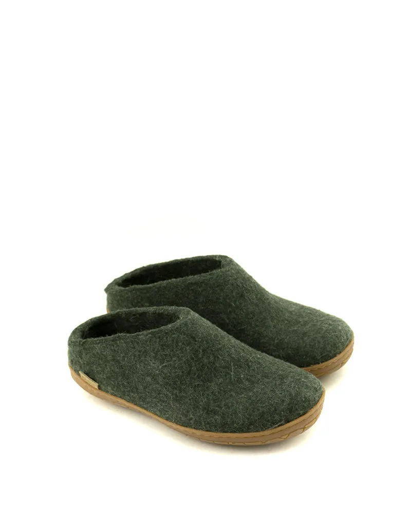 Glerups — Slip-on Rubber Sole - Forest