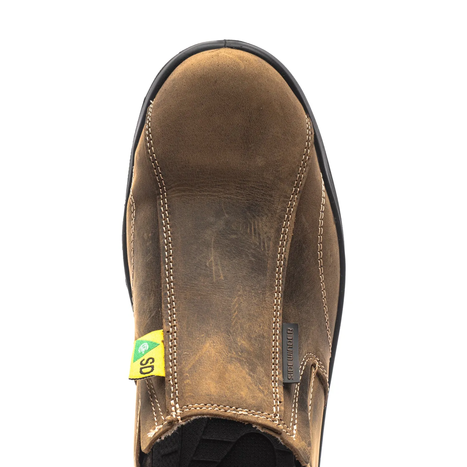 Glide Men's Composite Toe Slip On Oxford Safety Shoes 463
