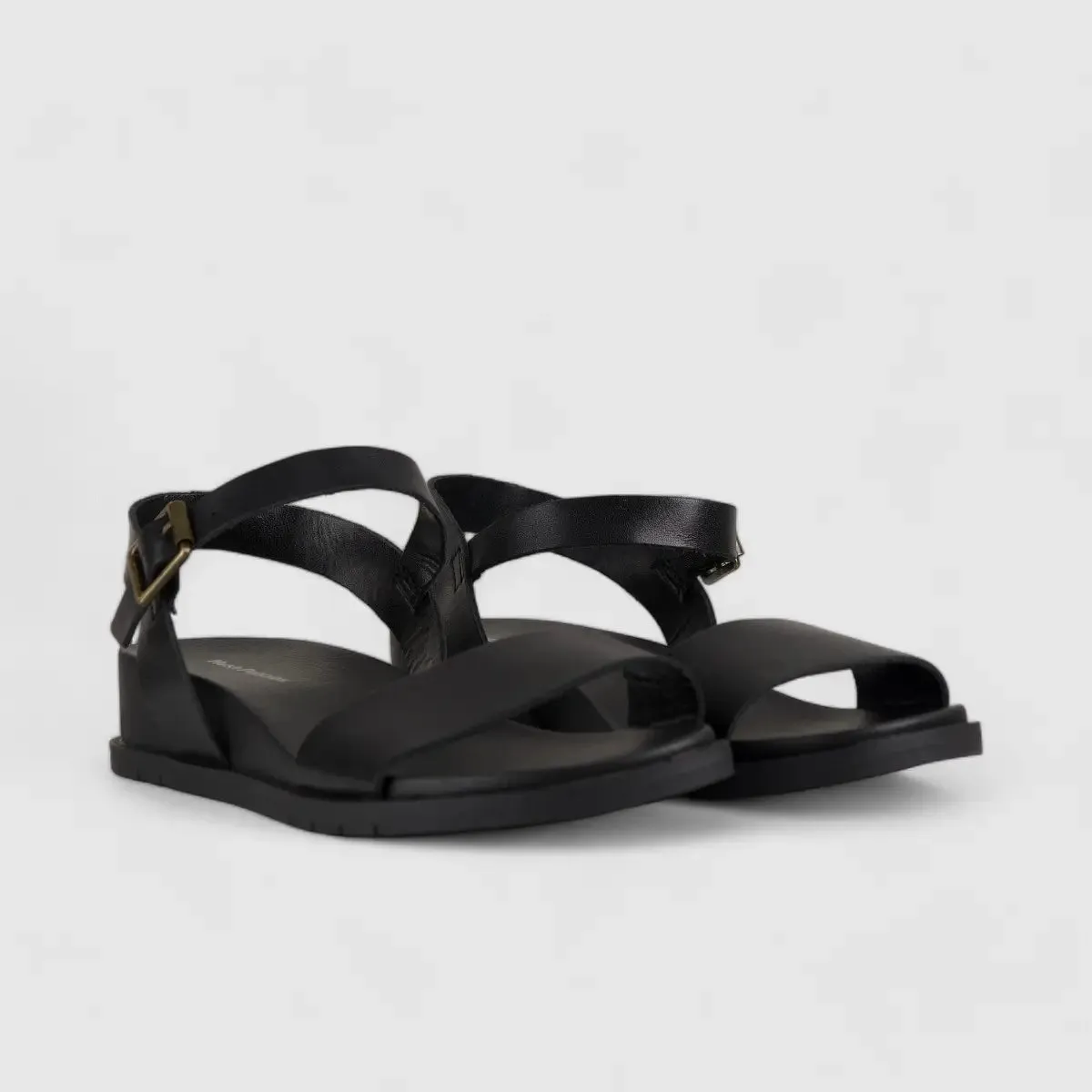Graice Comfort Wedge Sandal Black 01372