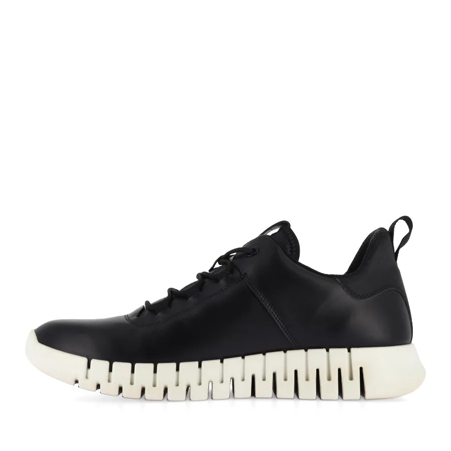 GRUUV M 525204 - BLACK/BLACK LEATHER