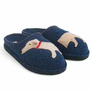 Haflinger Womens Doggy Wool Slippers