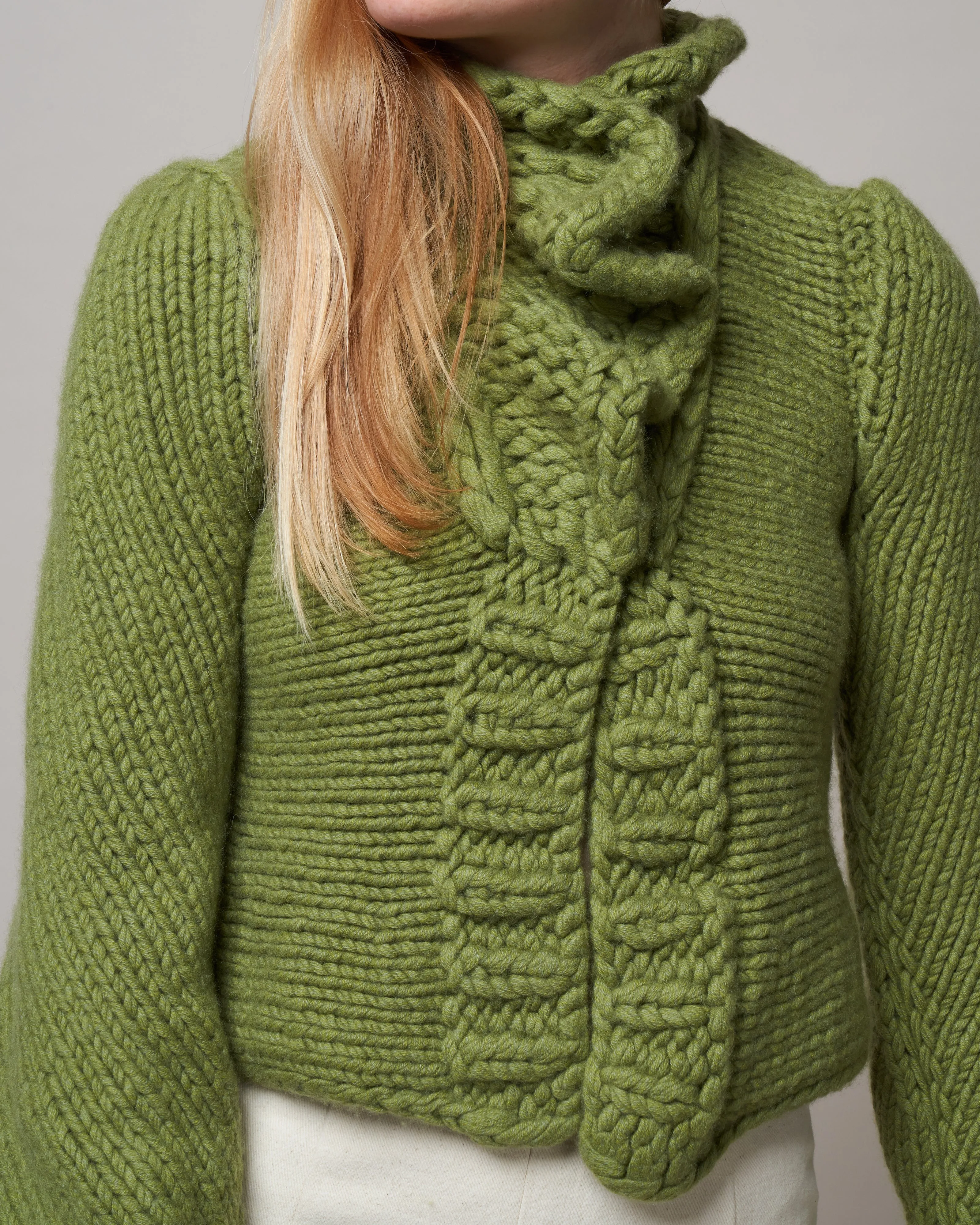 hanna jacket - golden green