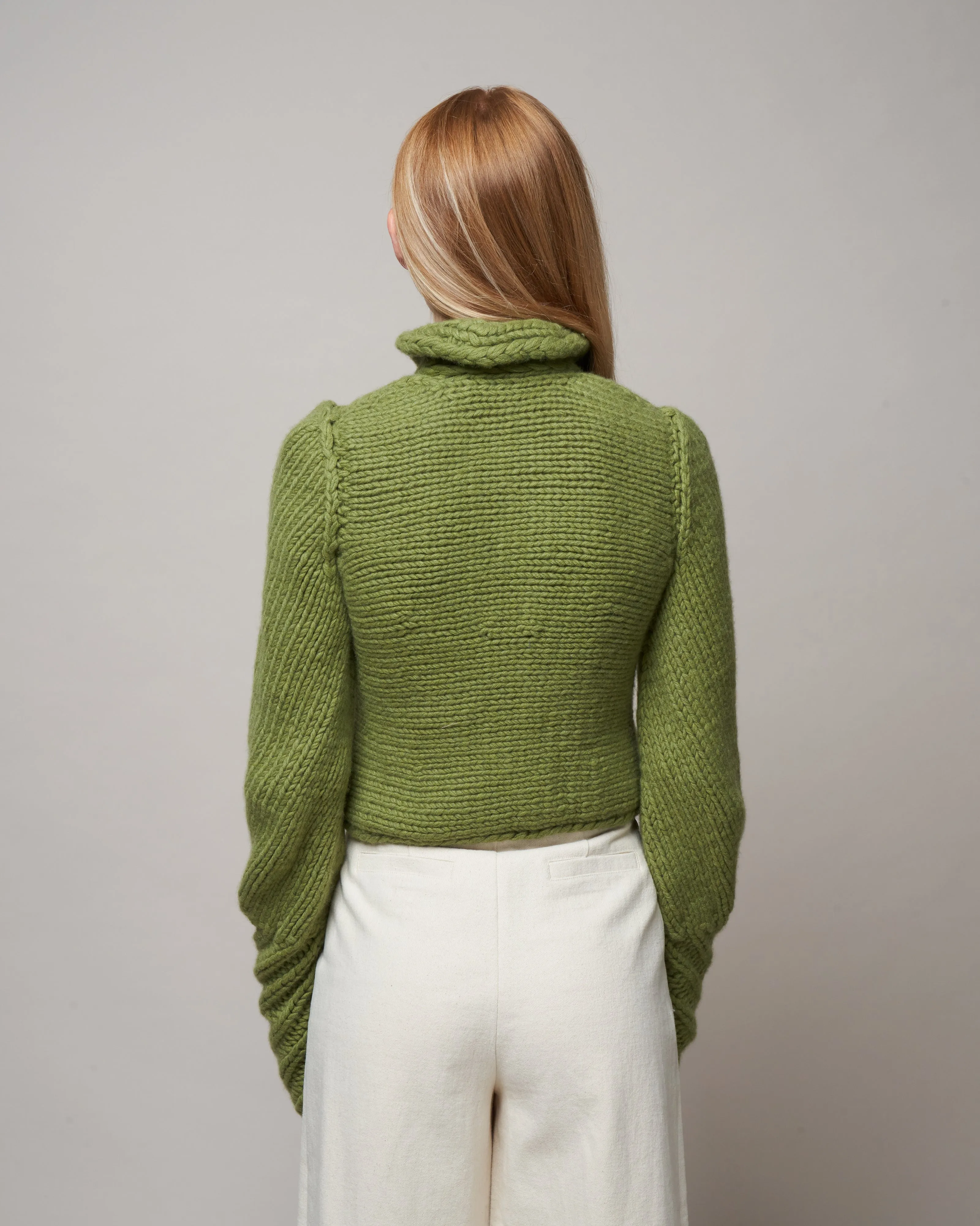 hanna jacket - golden green
