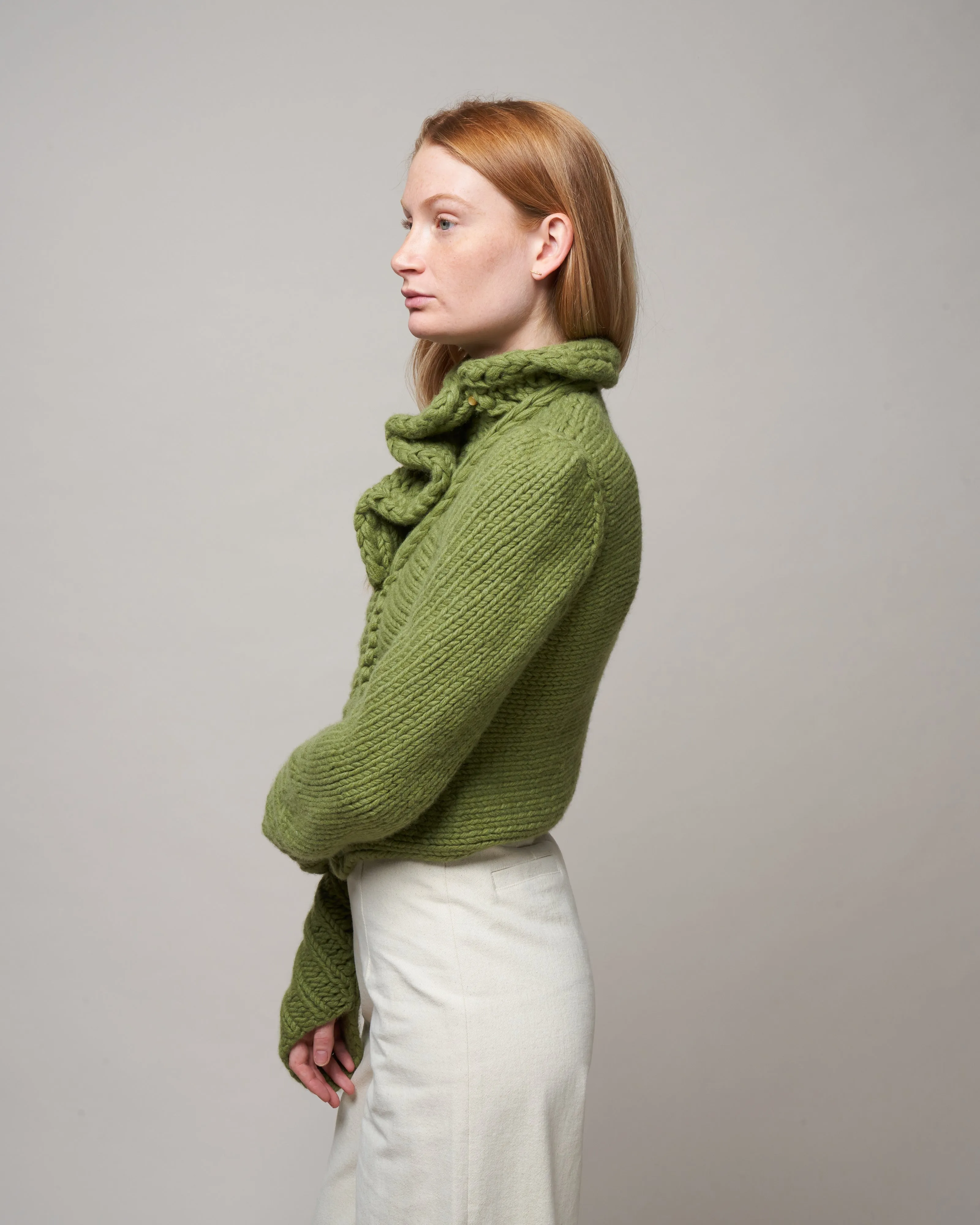 hanna jacket - golden green