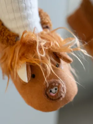 Highland Cow Slippers
