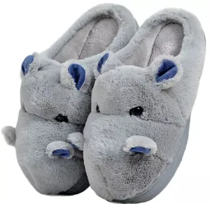 Hippo Slippers Winter Warm Home shoes