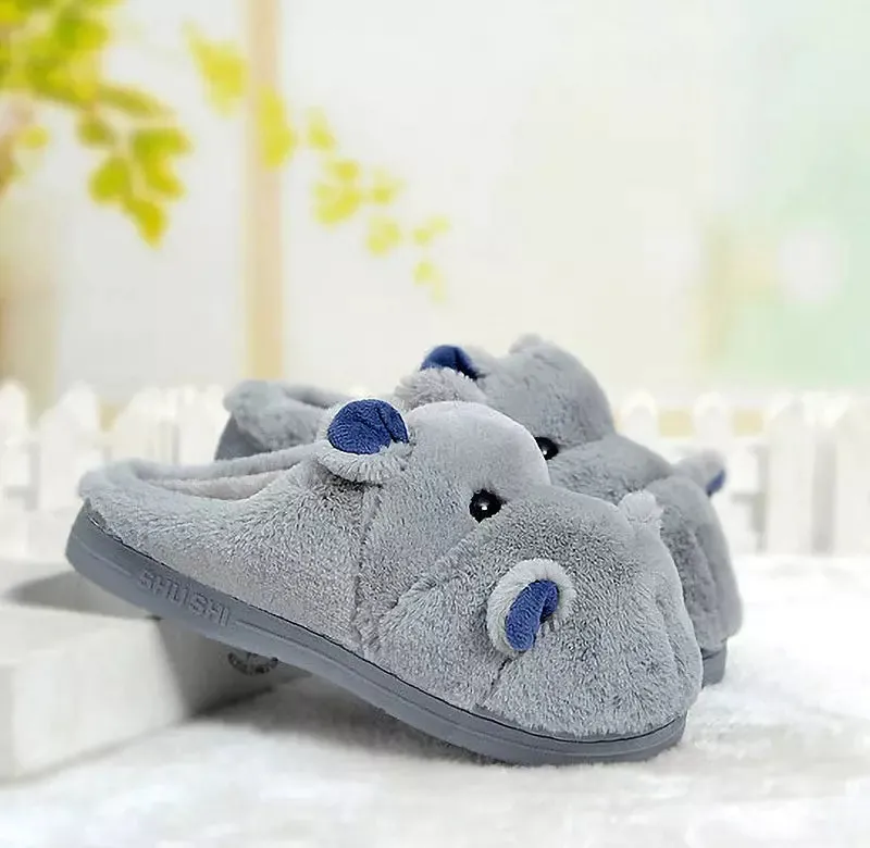 Hippo Slippers Winter Warm Home shoes