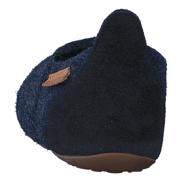 Home Shoe Wool Sailor Blue