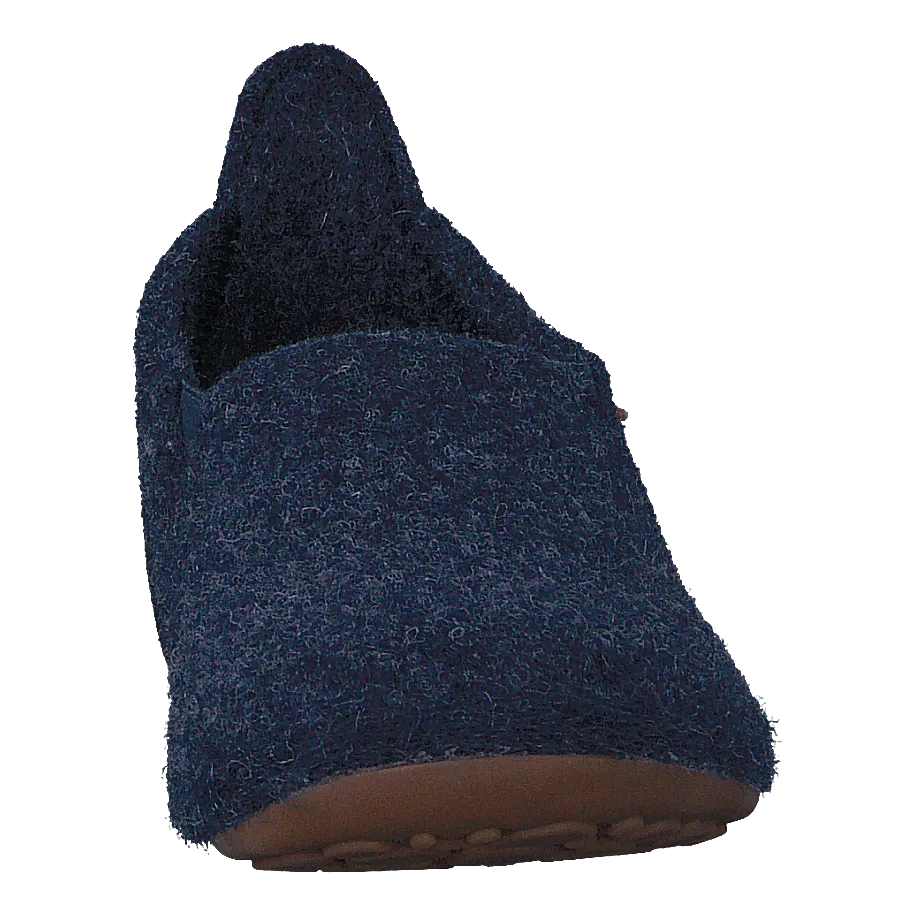 Home Shoe Wool Sailor Blue