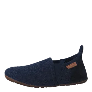 Home Shoe Wool Sailor Blue
