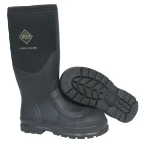 Honeywell Chore Classic Work Boots with Steel Toe, Size 10, 16 in H, Black, CHS-000A-BLK-100