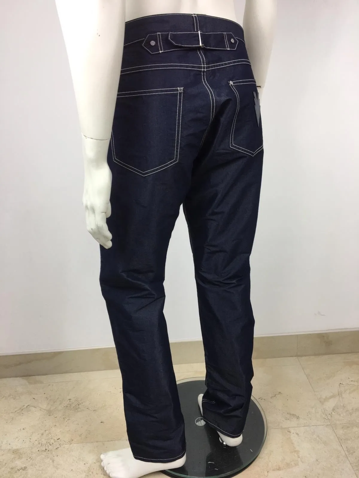 Indigo Tech Cotton Jeans