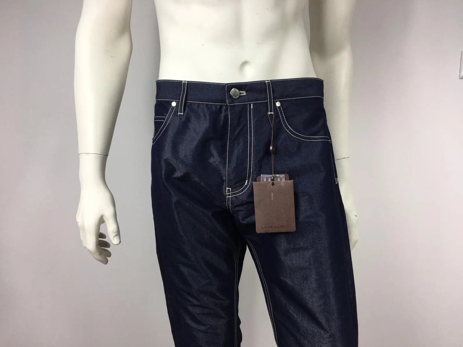 Indigo Tech Cotton Jeans