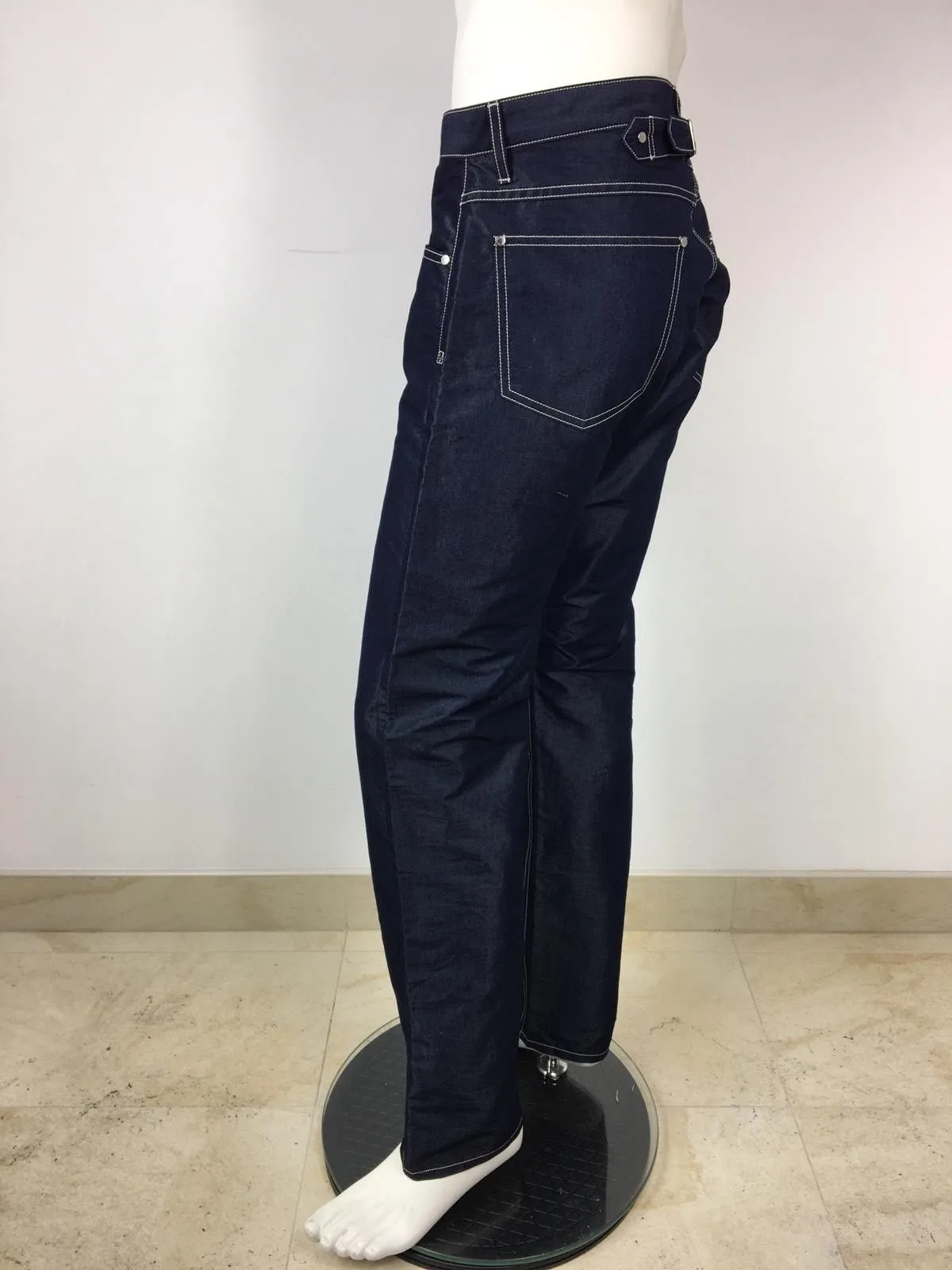 Indigo Tech Cotton Jeans