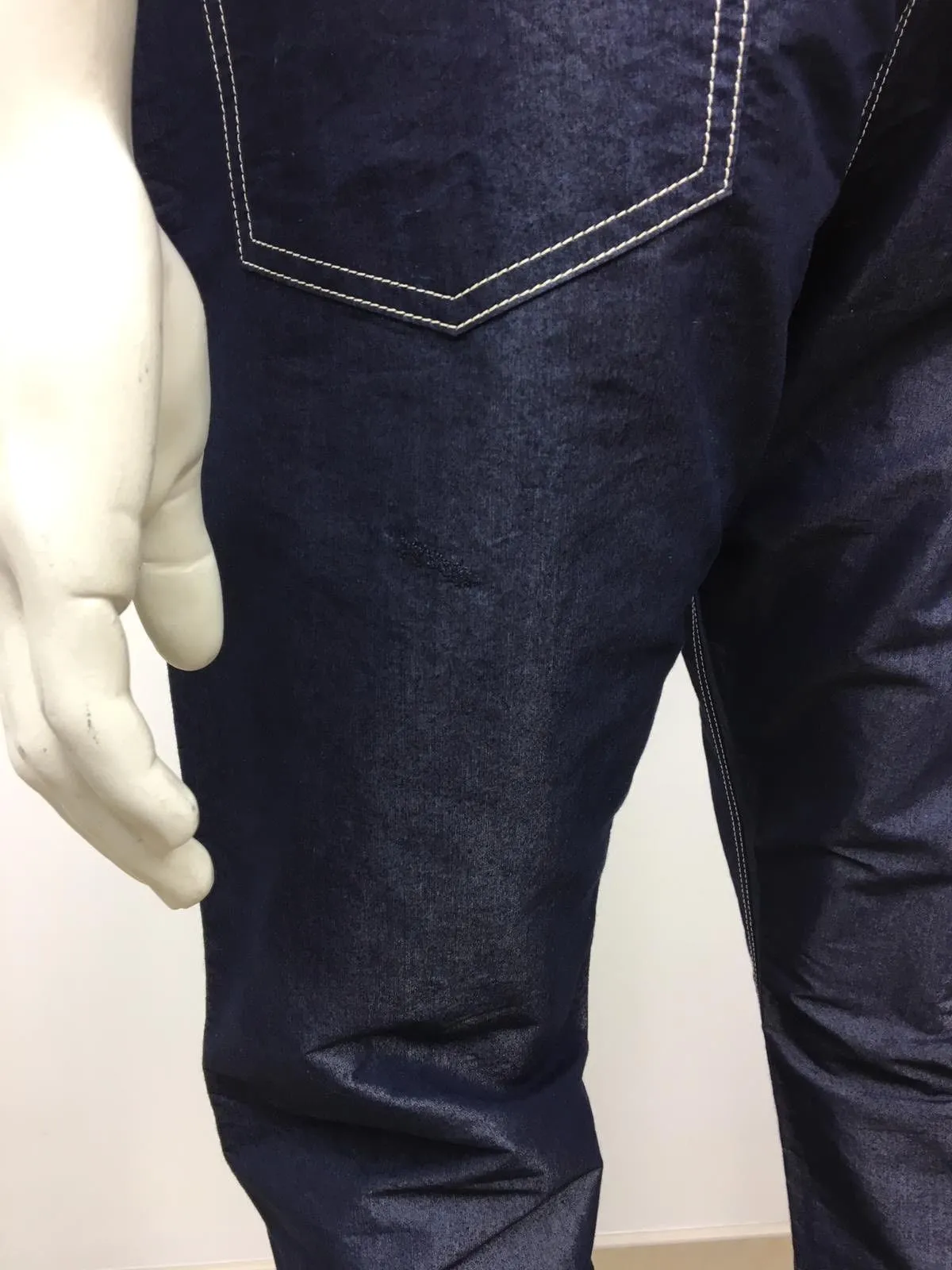 Indigo Tech Cotton Jeans