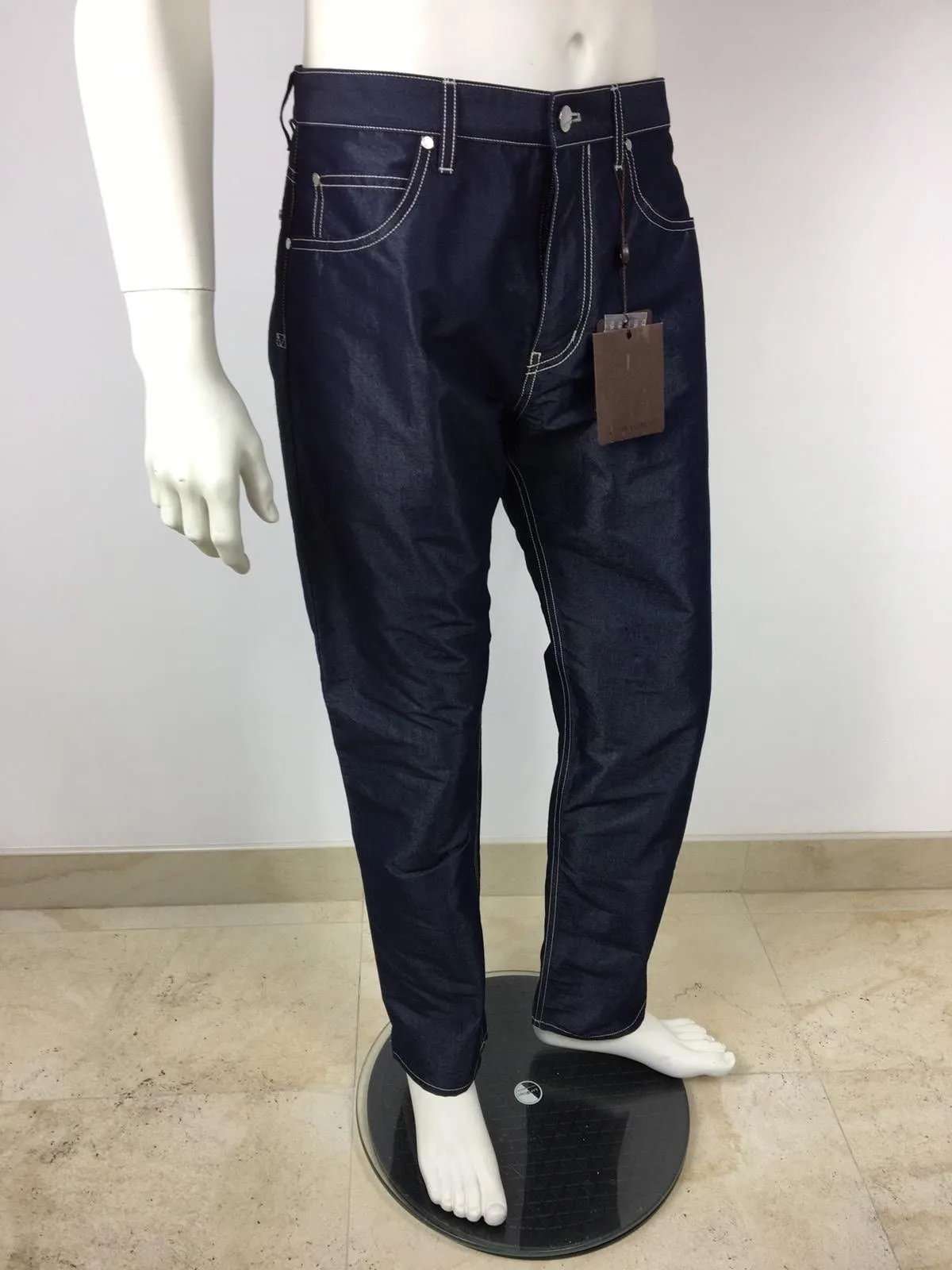Indigo Tech Cotton Jeans