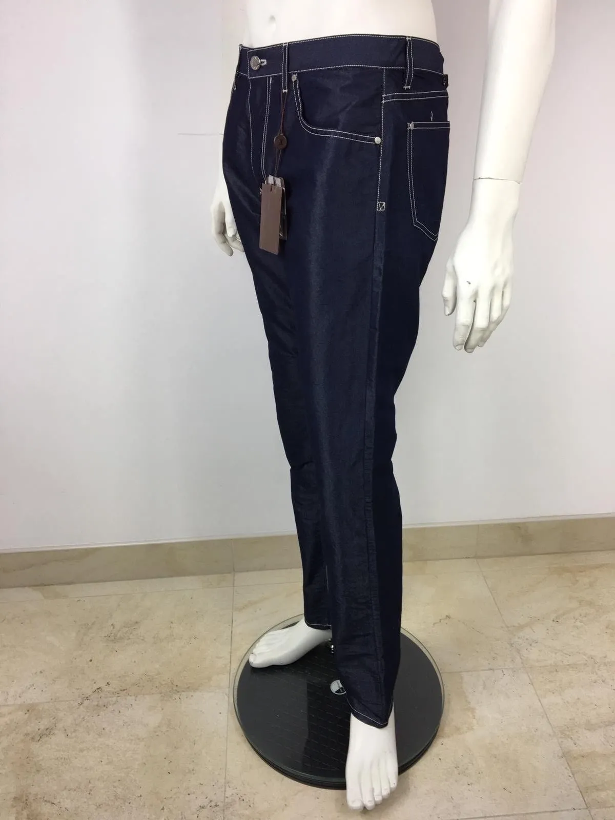Indigo Tech Cotton Jeans
