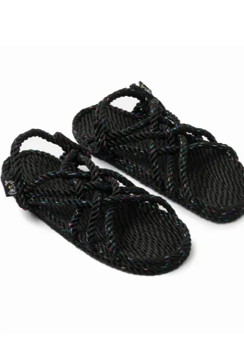 JC Sandal Disco Black