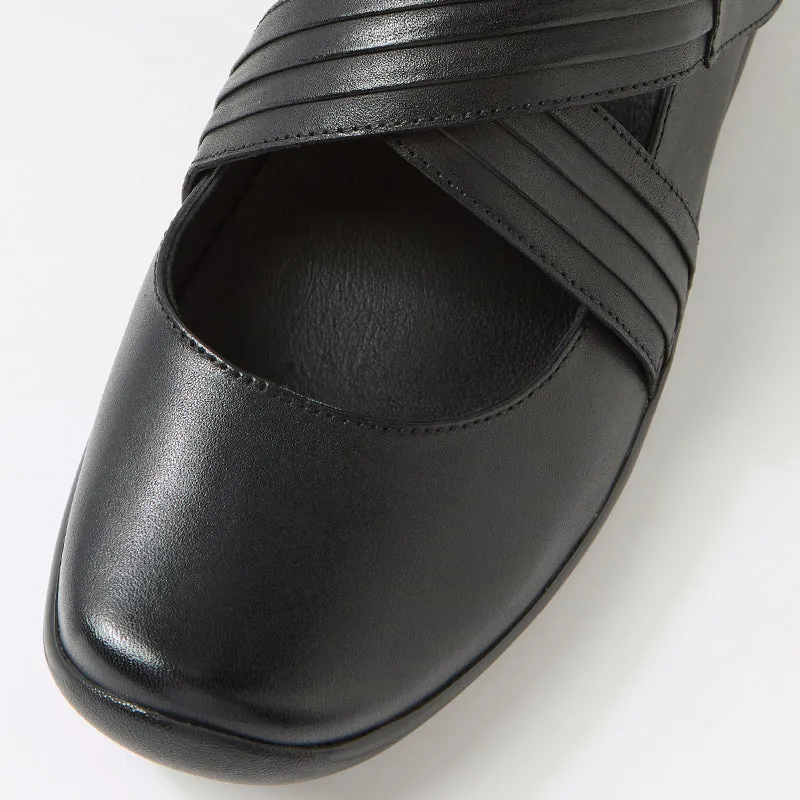 JEQUIE XF - BLACK LEATHER